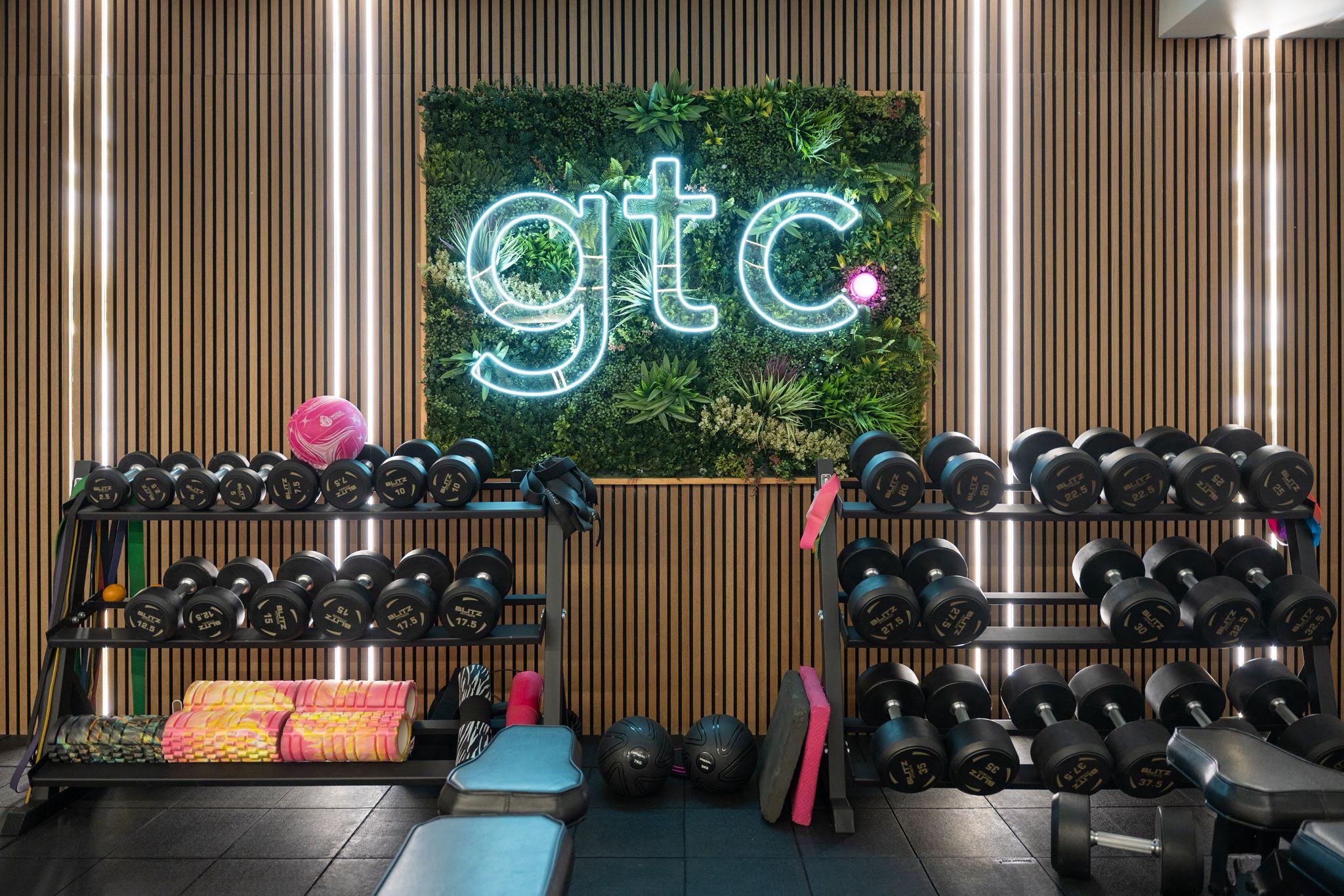 The gym floor at GTC Health Clubs
